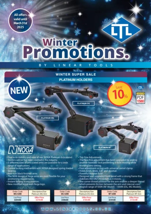 Linear Tools Promotion Winter 2025 *Valid Until 31st March 2025*