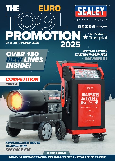 Sealey Winter Tool Promotion 2025 *Valid Until March 31st 2025*