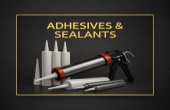 Industrial adhesives and sealants including cartridges and applicators from Jones & Clark Ltd Burton-on-Trent