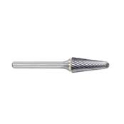 M12x28x6 Aluminium Cut Ball Nosed Cone Carbide Burr