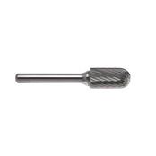 M16x25x6mm Double Cut Ball Nosed Cylinder Carbide Burr