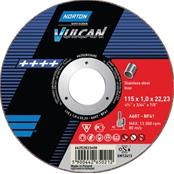 (pack Of 25) 125x1x22mm A60t-Bf41 Inox Norton Vulcan Flat Cutting Disc