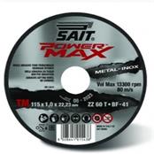 (pack Of 20) 115x1.6x22mm Zz46t Inox Sait Powermax-Tm Flat Cutting Discs