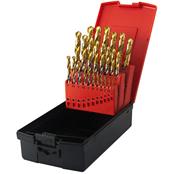 Osborn 25m Goldex Cobalt Jobber Drill Set (1-13mmx0.5mm)