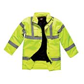 Sa22045 Large Yellow Hi Vis Motorway Jacket