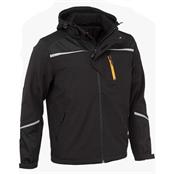 Worktough Xxlarge Black Soft Shell Jacket **while Stocks Last**