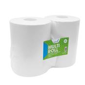 (pack Of 2) Smartora 300x300mm 400sheet White Low Linting Hydro Wiper Rolls